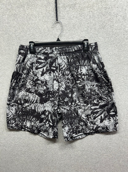 Lululemon Pace Breaker Short Linerless 9" Updated Size XL Canopy Ice Grey Black