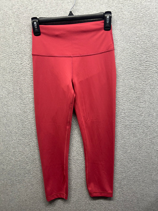 Lululemon Wunder Train High-Rise Crop 23" Size 6 Brier Rose