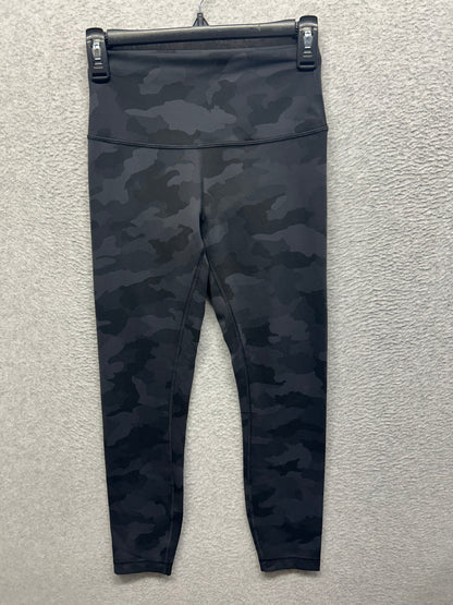 Lululemon Wunder Train High-Rise Tight 25" Size 6 Heritage 365 Camo Deep Coal Multi