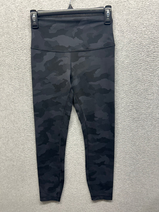 Lululemon Wunder Train High-Rise Tight 25" Size 6 Heritage 365 Camo Deep Coal Multi