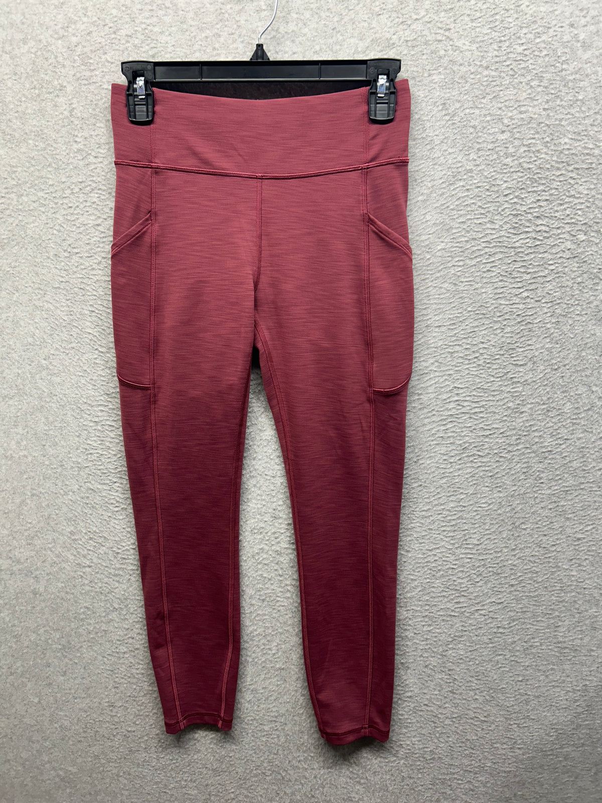 Lululemon Invigorate High-Rise Tight 25" Size 6 Heathered Mulled Wine