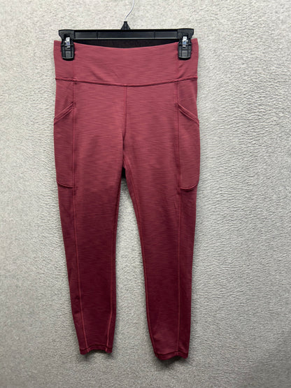 Lululemon Invigorate High-Rise Tight 25" Size 6 Heathered Mulled Wine