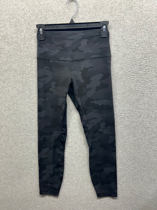 Lululemon Align Pant 25" Size 6 Heritage 365 Camo Deep Coal Multi