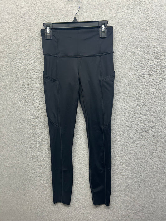 Lululemon Fast & Free 7/8 Tight II Non-Reflective Nulux 25" Size 2 Black