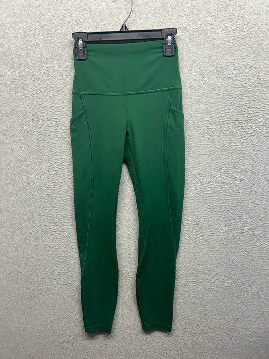Lululemon Align High-Rise Pant with Pockets 25" Size 2 Everglade Green