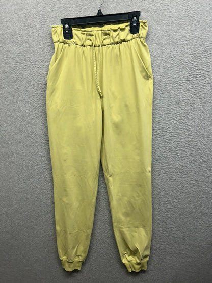 Lululemon Stretch High-Rise Jogger Full Length Size 2 Finch Yellow