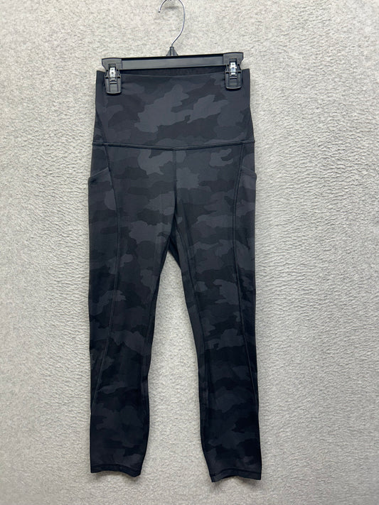 Lululemon Align High Rise Crop with Pockets 23" Size 4 Heritage 365 Camo Deep Coal Multi