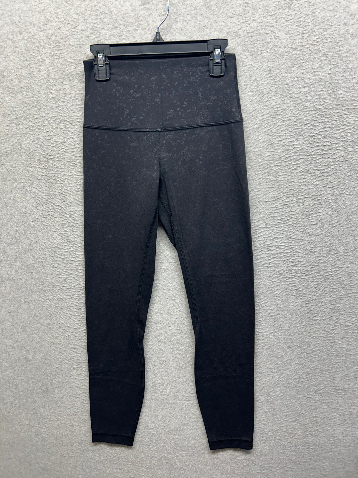 Lululemon Align Pant 25" Size 4 Speckle Emboss Black