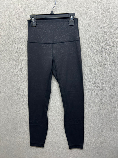 Lululemon Align Pant 25" Size 4 Speckle Emboss Black