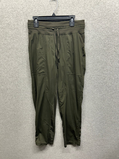 Lululemon Dance Studio Crop II Unlined 20" Size 4 Dark Olive