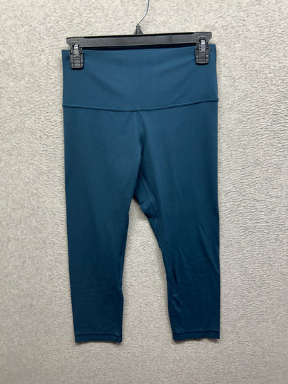 Lululemon Align Crop 21" Size 8 Night Diver