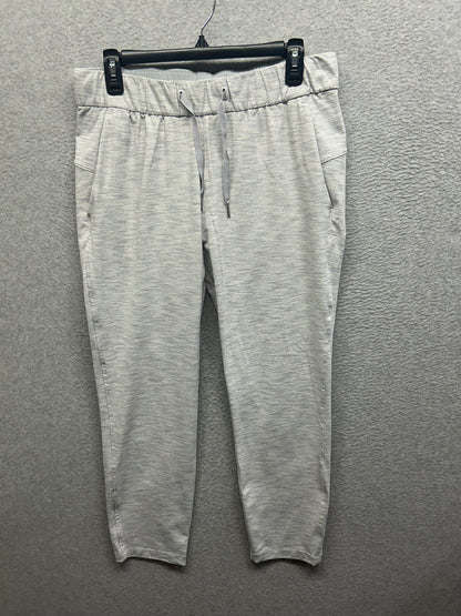 Lululemon On The Fly Pant 28" Size 8 Wee Are From Space Nimbus Battleship / Ice Grey