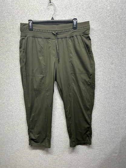 Lululemon Dance Studio Crop 25" Size 12 Dark Olive
