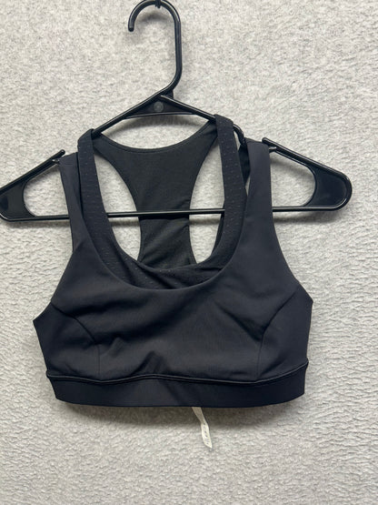 Lululemon Glide And Stride Bra Size 6 Black