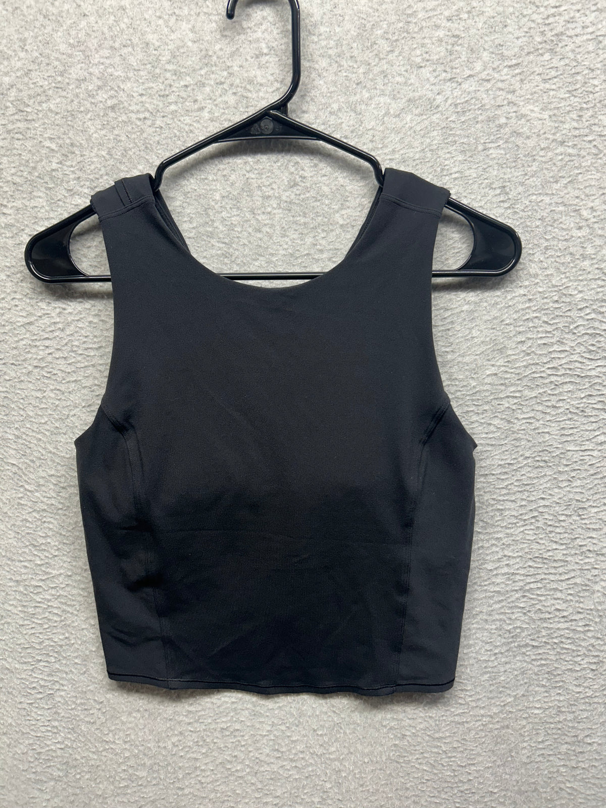 Lululemon Nulu Twist-Back Yoga Tank Top Size 8 Black