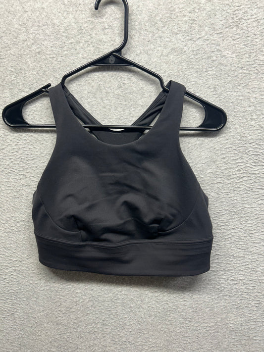 Lululemon Wunder Train Long-Line Bra Medium Support, C/D Cups Size 10 Black