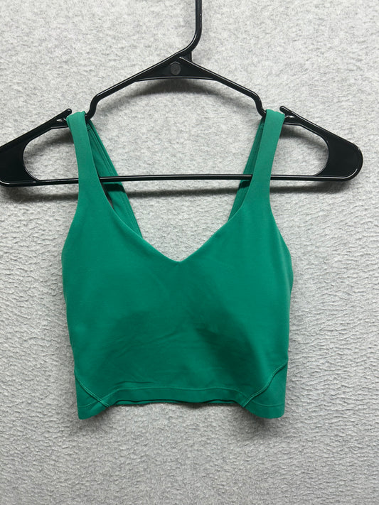 Lululemon Align Tank Top Light Support, A/B Cup Size 0 Cascadia Green