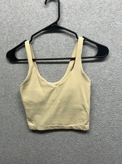 Lululemon Align Tank Top Light Support, A/B Cup Size 2 Light Ivory