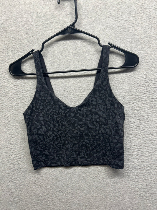 Lululemon Align Tank Size 6 Wild Thing Camo Deep Coal Multi