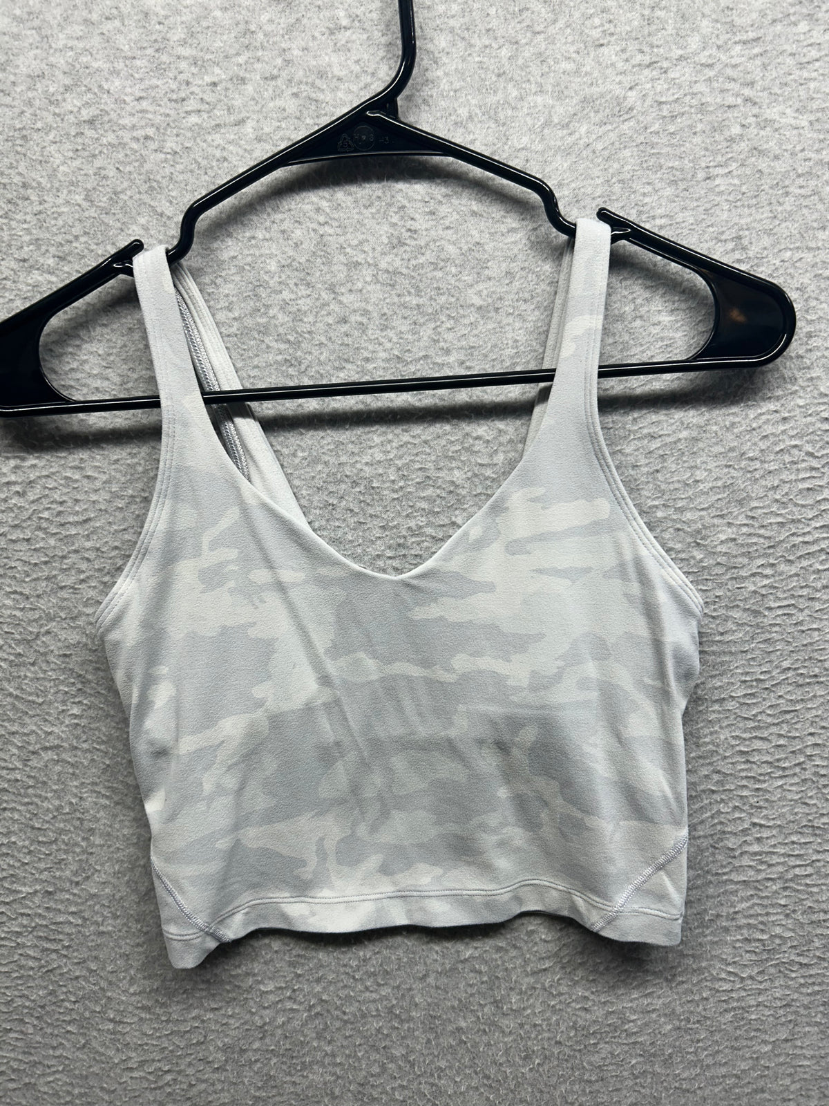 Lululemon Align Tank Size 4 Incognito Camo Alpine White Multi