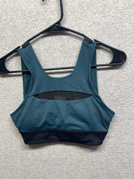 Lululemon Run The Day Bra Size 4 Submarine / Black