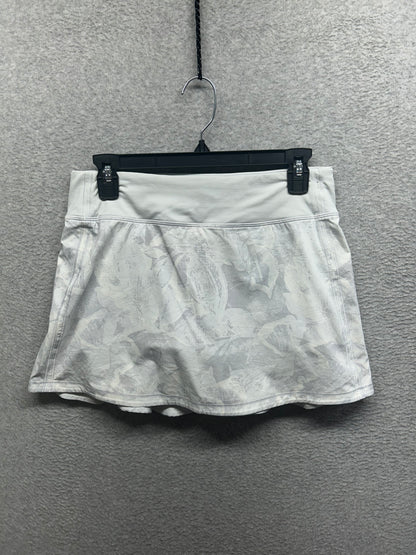 Lululemon Pace Rival Skirt (Tall) No Panels 15" Size 6 Mini Tropical Shadow Starlight Multi / Alpine White