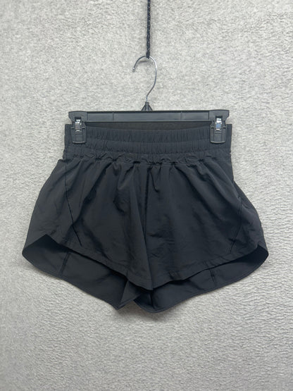Lululemon Track That High-Rise Short 3" Lined Size 6 Black