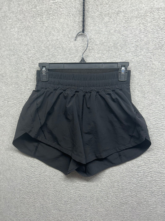 Lululemon Track That High-Rise Short 3" Lined Size 6 Black