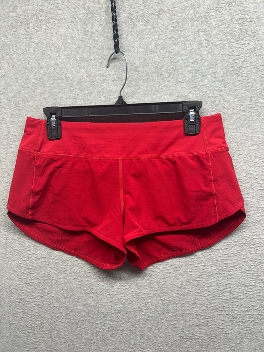 Lululemon Speed Up Short 2.5" Size 6 Dark Red (First Release)