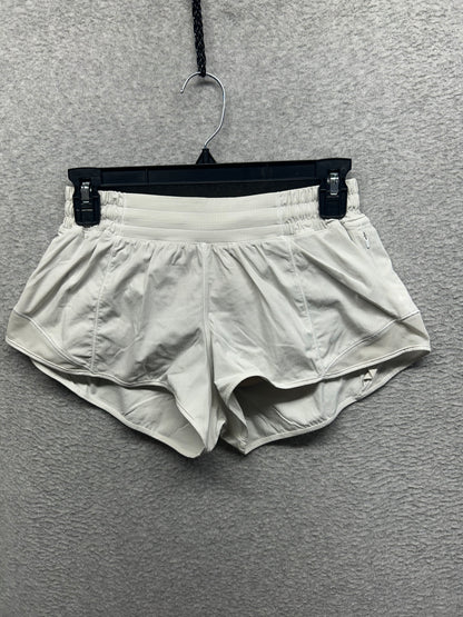 Lululemon Hotty Hot Short II 2.5" Size 6 White