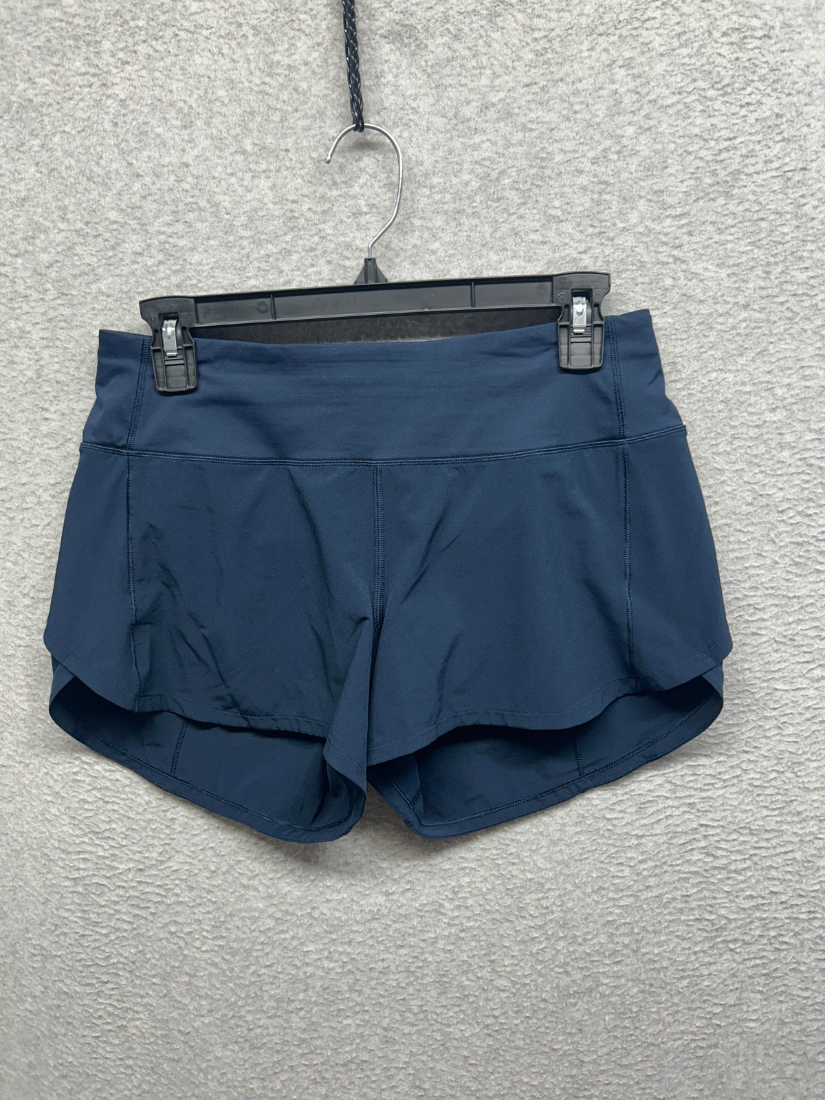 Lululemon Speed Up Short Long 4" Updated Fit Size 6 True Navy