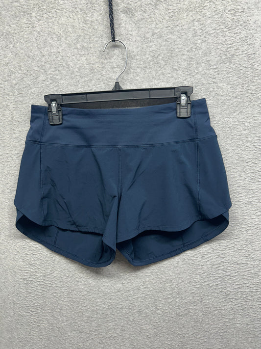 Lululemon Speed Up Short Long 4" Updated Fit Size 6 True Navy