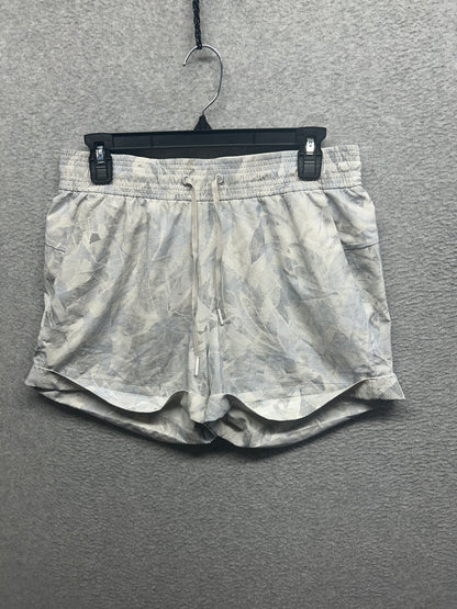 Lululemon Spring Break Away Short 4-way Stretch 3" Size 8 Eternal Wave White Gray Camo