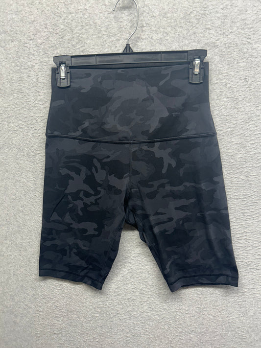 Lululemon Align Super High Rise Short 10" Size 8 Heritage 365 Camo Deep Coal Multi