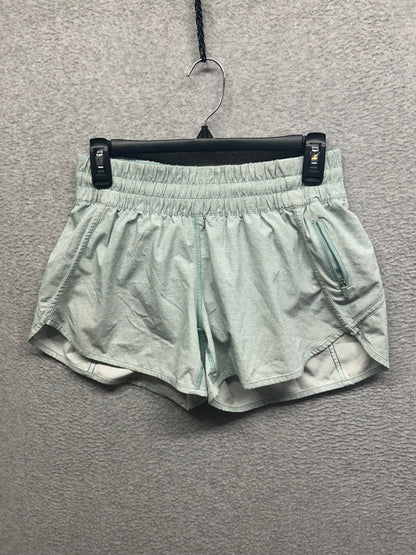 Lululemon Tracker Short V 4" Size 8 Heather Lux Multi Hazy Jade