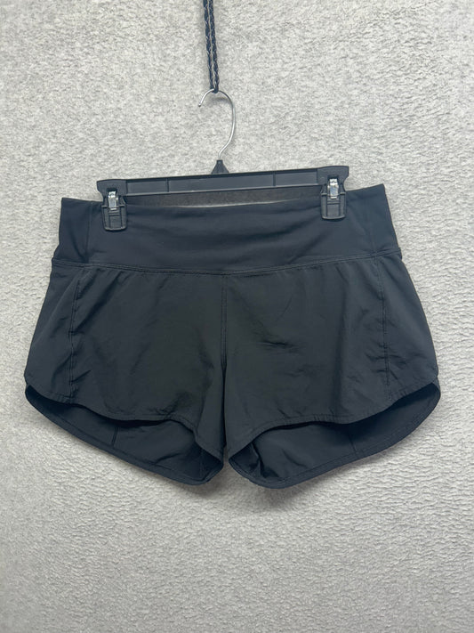 Lululemon Speed Up Short Long 4" Updated Fit Size 8 Black