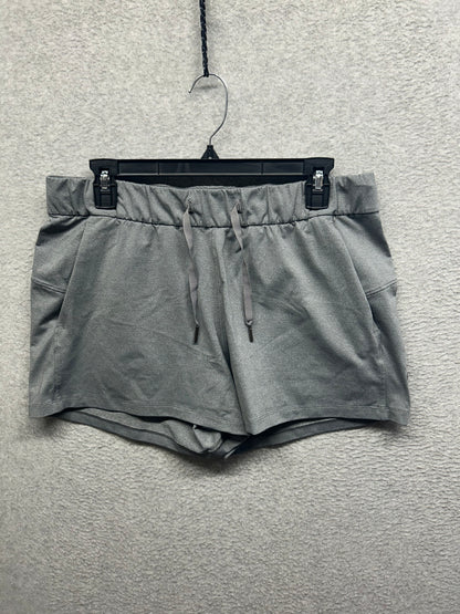 Lululemon On The Fly Short 2.5" Size 10 Heathered Slate