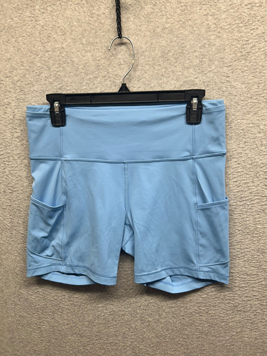 Lululemon Fast and Free Short 6" Non-Reflective Size 10 Blue Cast