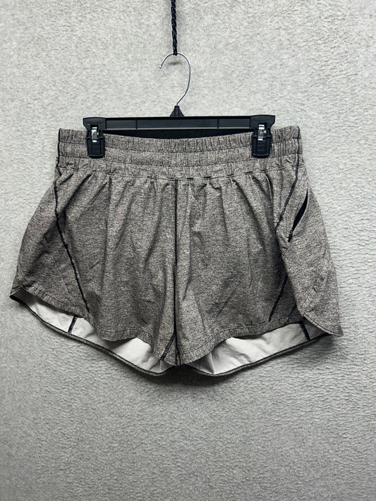 Lululemon Track That Short 5" Size 14 Heather Lux Multi Black