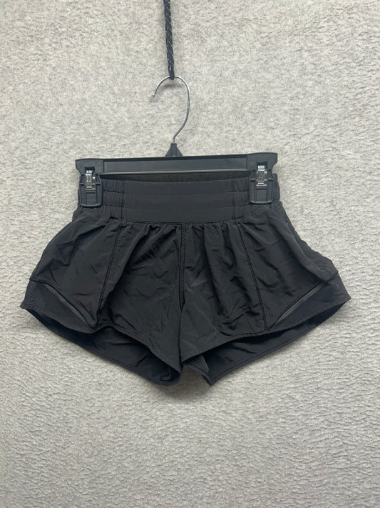Lululemon Hotty Hot Short II 2.5" Size 0 Black