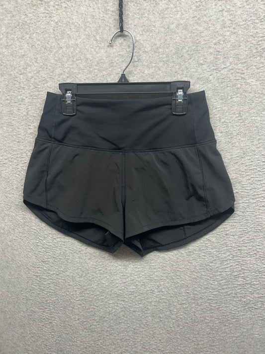 Lululemon Speed Up Short High-Rise 2.5" Size 2 Black (First Release)