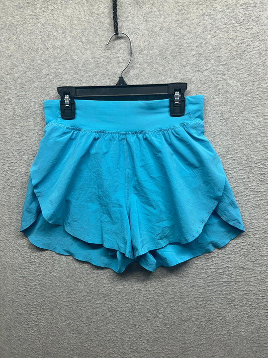Lululemon Fast and Free Reflective High-Rise Classic-Fit Short 3" Size 2 Cyan Blue