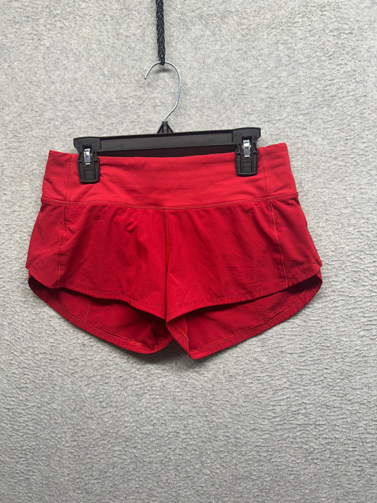 Lululemon Speed Up Short 2.5" Size 2 Dark Red (First Release)
