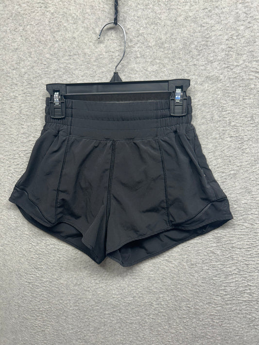 Lululemon Hotty Hot Short High-Rise 2.5" Size 0 Black (Second Release)
