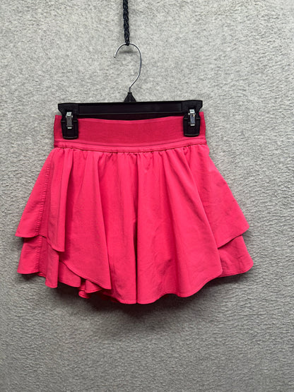 Lululemon Court Rival High-Rise Skirt Size 0 Lip Gloss