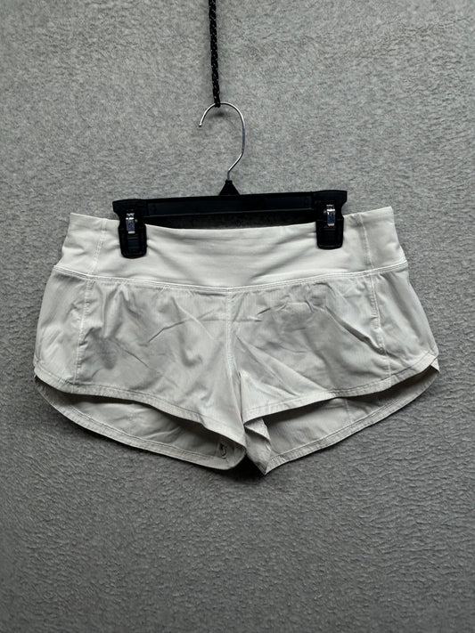 Lululemon Speed Up Short 2.5" Size 4 White
