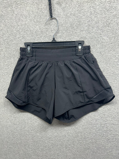 Lululemon Hotty Hot Short II Long 4" Size 4 Black