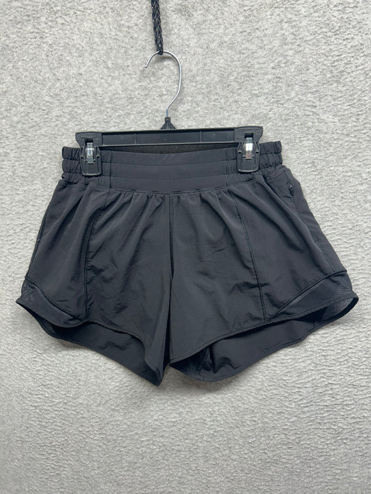 Lululemon Hotty Hot Short II Long 4" Size 4 Black