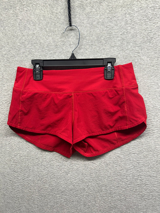 Lululemon Speed Up Short 2.5" Size 4 Dark Red (First Release)