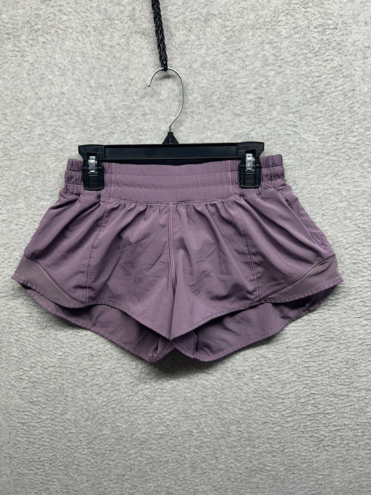 Lululemon Hotty Hot Short II 2.5" Size 4 Smoked Mulberry